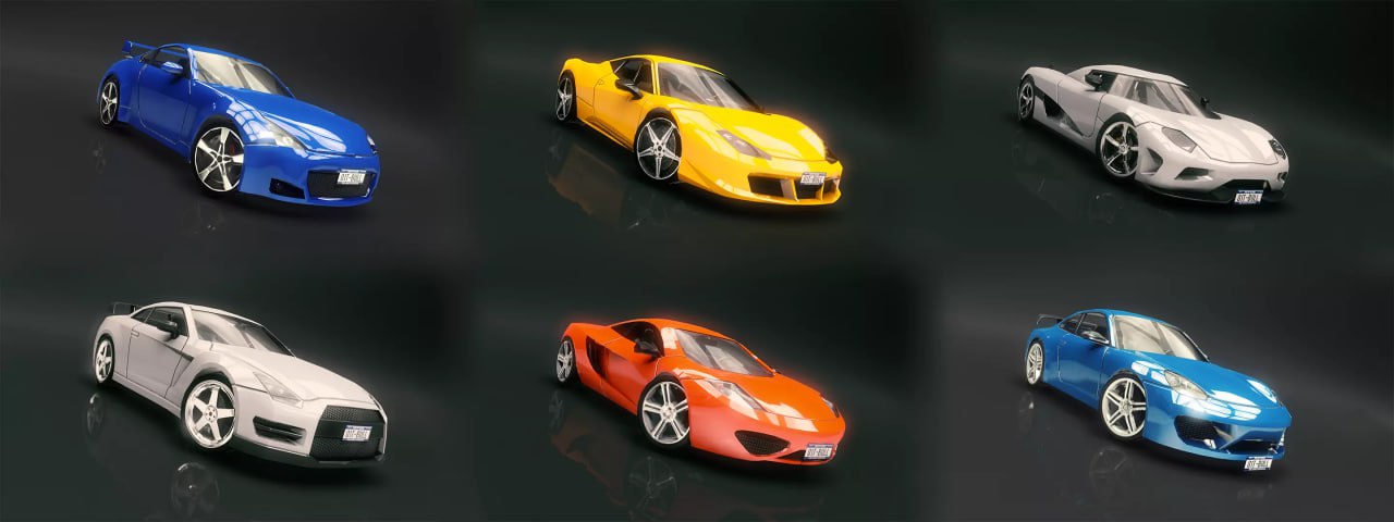 60 Fantastic Race Cars Pack📱 - изображение 3